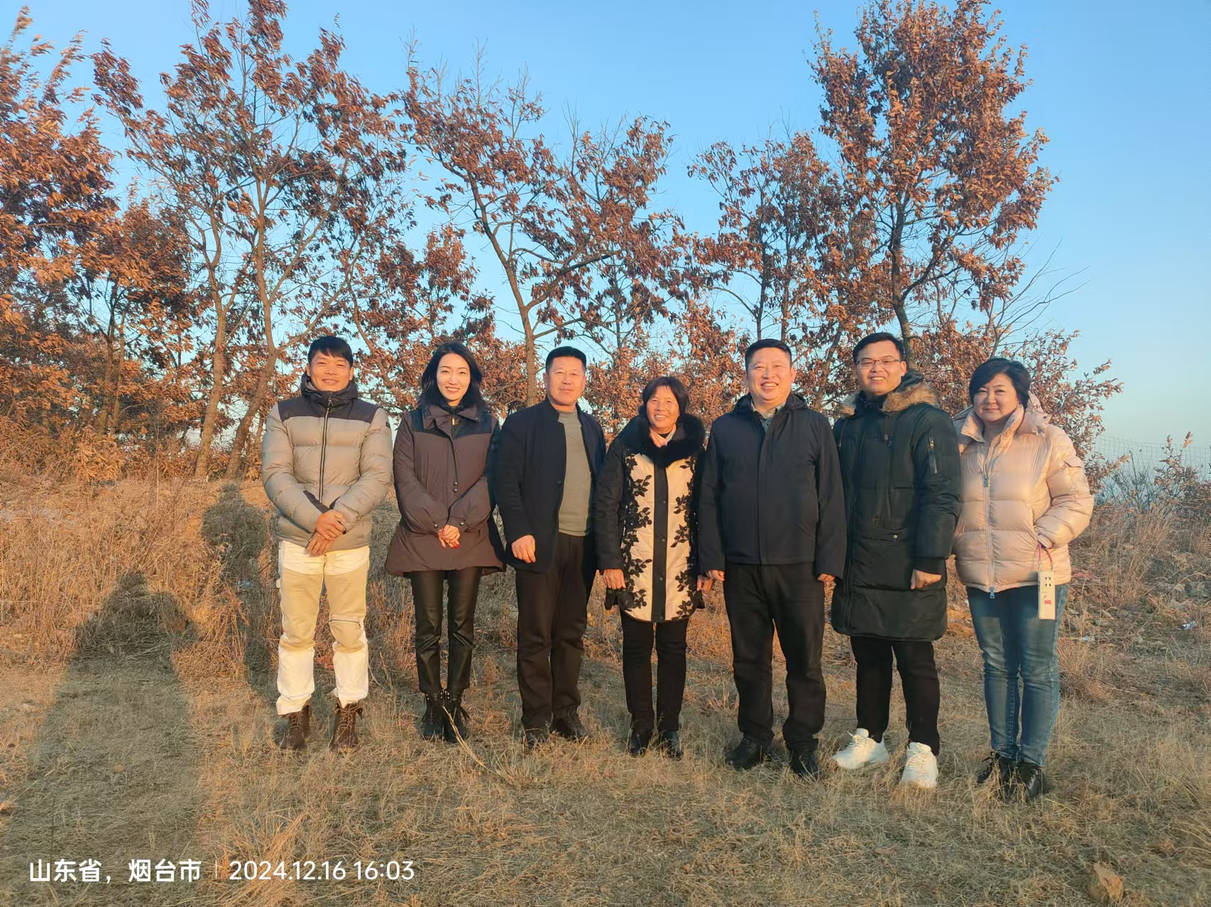 香港新界本地农协会黄七娣会长一行赴山东烟台进行采购考察